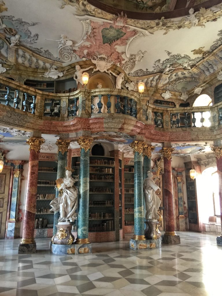 The incredible Wiblingen Abbey library in Ulm