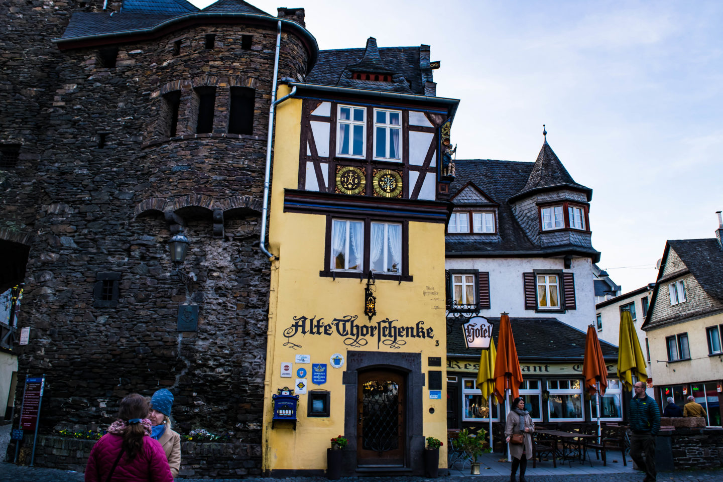 Cochem is full of half-timbered buildings, so you'll definitely get your fairy tale German town fix. 