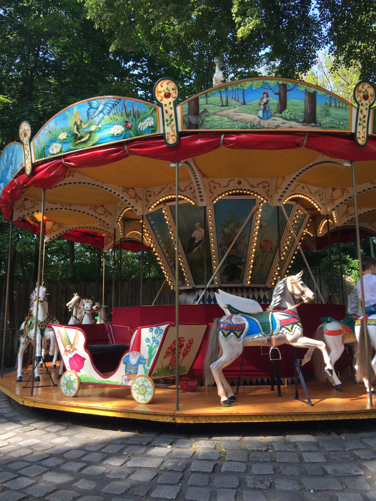 Carousel in the Hellabrunn Zoo