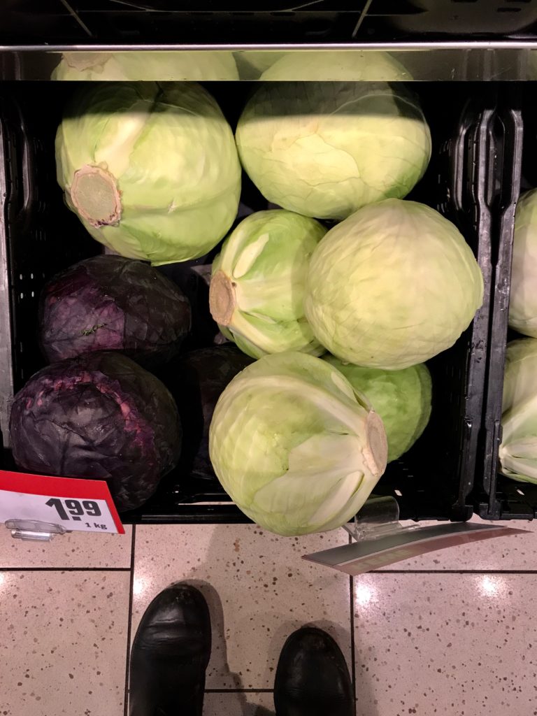 So many cabbages. 
