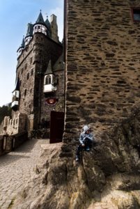 External courtyard at Burg Eltz.