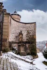 The entrance to the monastery
