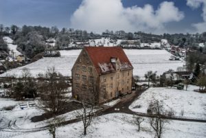 Even the outbuildings are beautiful.
