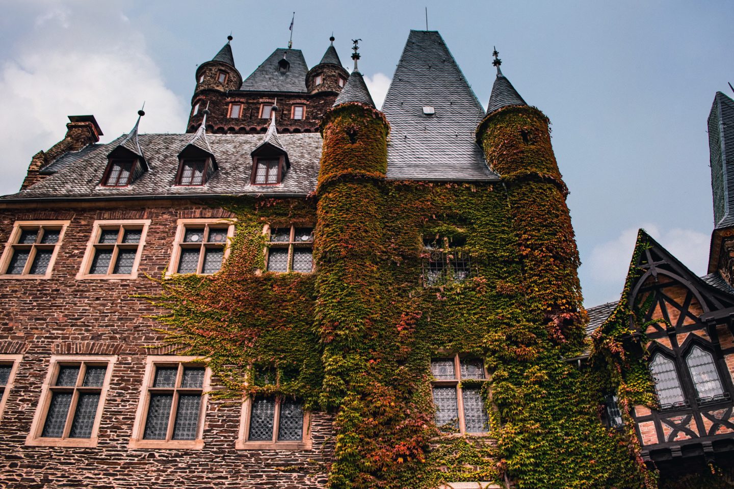 Cochem Castle is stunning in the autumn
