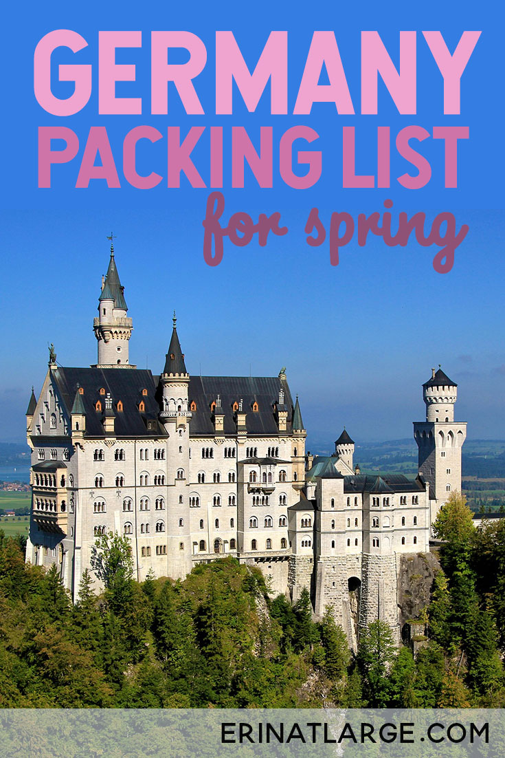 Heading to Berlin, Frankfurt, Munich, Hamburg, or Cologne? I've got you covered with a practical packing list for spring time in Germany.