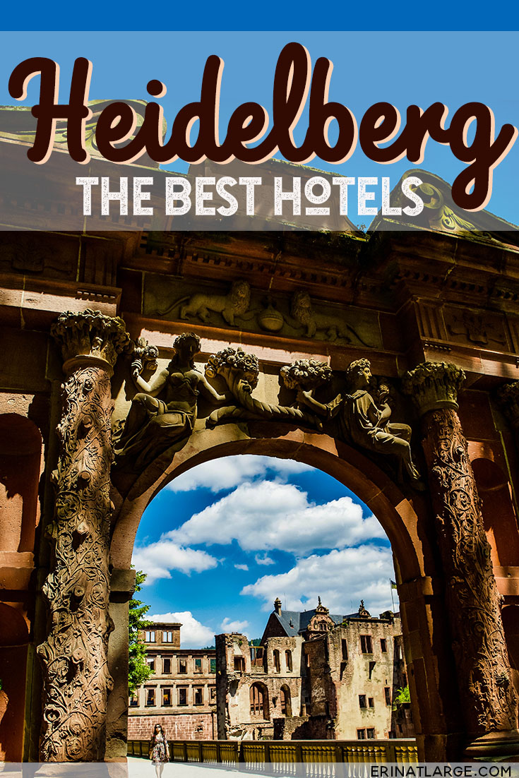 The best hotels in Heidelberg, Germany, for every budget. Explore our storybook German town with its gorgeous and romantic castle ruins. #germany #travel