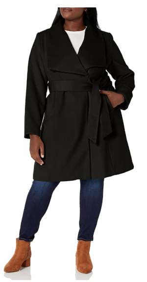 Cole Haan Wool Wrap coat