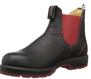 Blundstones Unisex 550 Rugged Lux Red Elastic