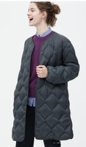 Uniqlo Ultralight Down Relaxed Coat